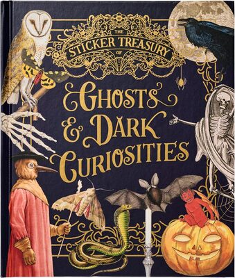 The Sticker Treasury of Ghosts & Dark Curiosities (9781923239371)