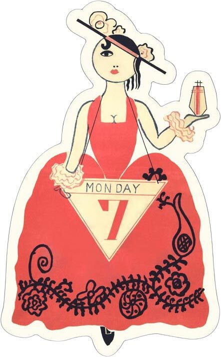 Revival Design Series: Taisho and Showa Modern Stickers FD007