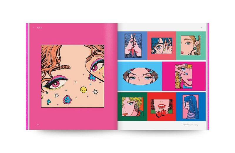Neo Retro Illustrations - パイ インターナショナル | moom bookshop