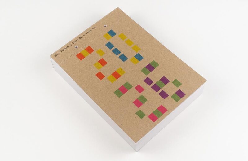 Calendar 2026 / Every day is a new day - Karel Martens | moom