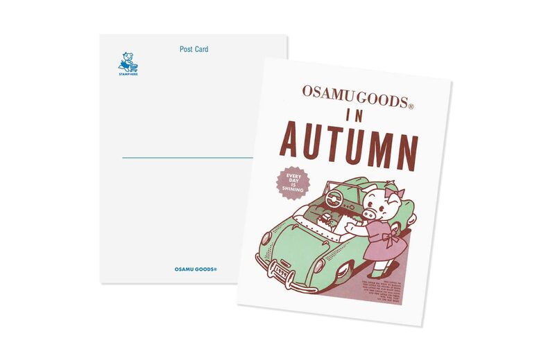 OSAMU GOODS® Postcard Book - Osamu Harada | moom bookshop - art