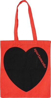 Apartamento Heart Tote Bag Coral