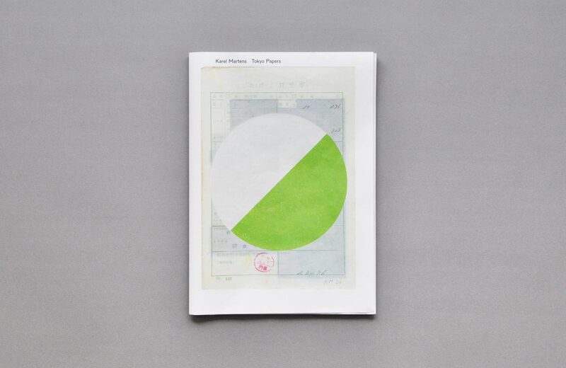 Tokyo Papers - Karel Martens | moom bookshop - art books and magazines