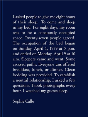 Sophie Calle: The Sleepers (9781938221347)