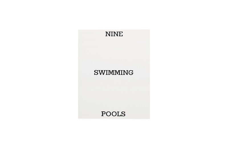 Nine Swimming Pools And A Broken I Phone - Takashi Homma | moom