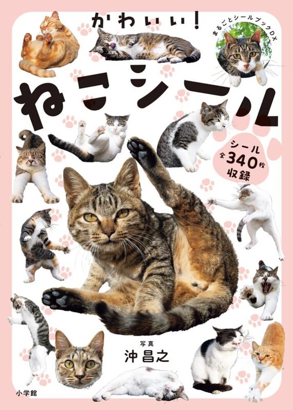 Cute! Cats Stickers (9784097356226)