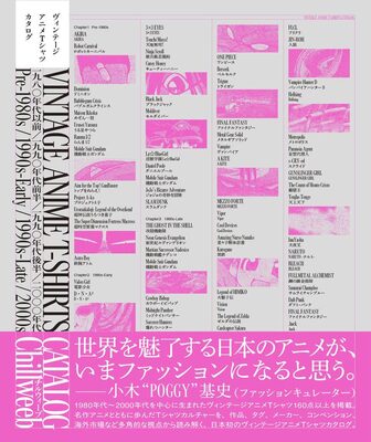 Vintage Anime T-Shirt Catalog (9784867910573)