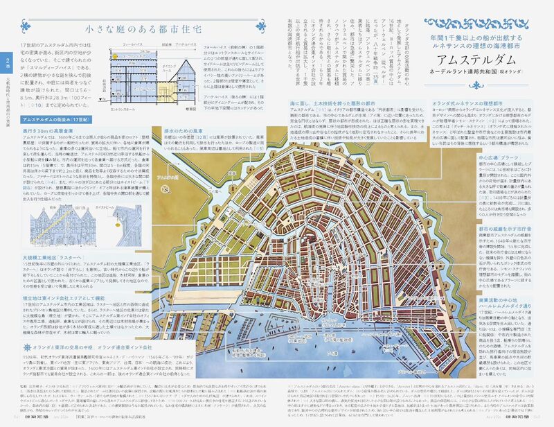 建築知識2026年7月号：近世ヨーロッパの建物と街並み詳説絵巻 | moom
