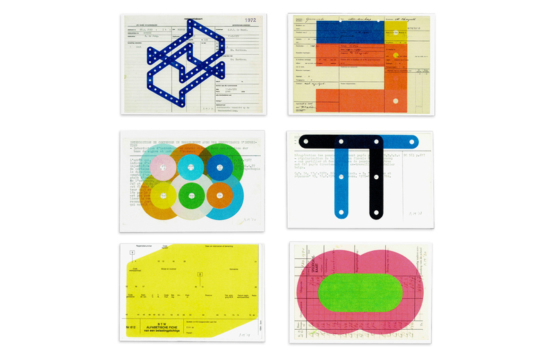 NCL Rare Book Postcards 12セット 12 Postcards Set - Karel Martens | moom bookshop - art books and