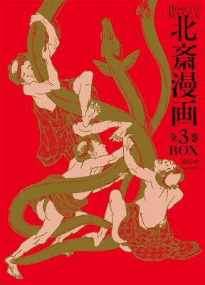 Hokusai Manga (three-volume boxed set) (9784861523106)