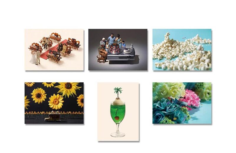 MINIATURE LIFE POSTCARD BOOK - Tatsuya Tanaka | moom bookshop