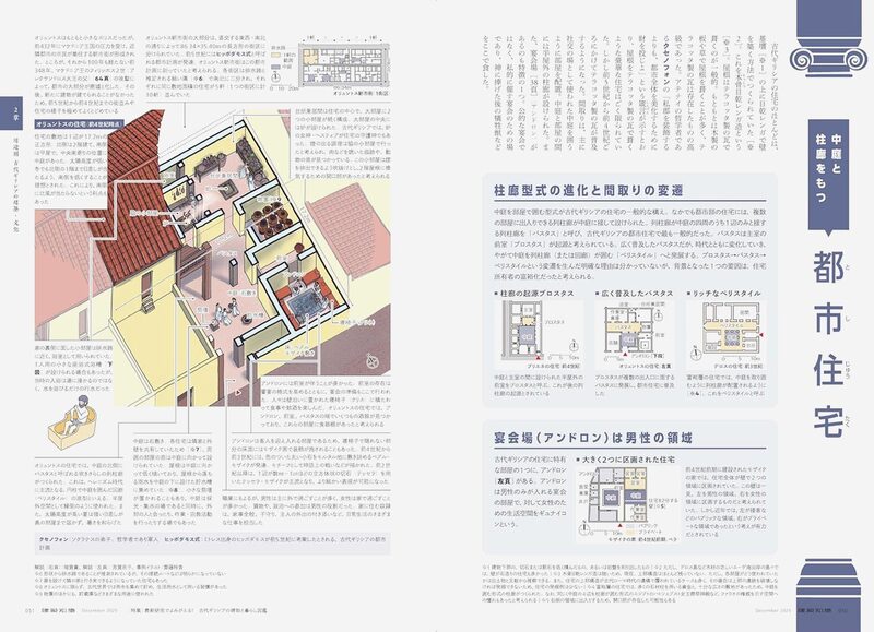 建築知識2025年12月号：最新研究でよみがえる！古代ギリシアの建物と