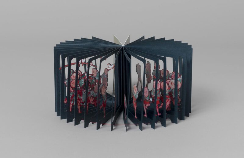 360°BOOK 葛飾北斎 雀踊り - 大野友資、葛飾北齋 | moom bookshop