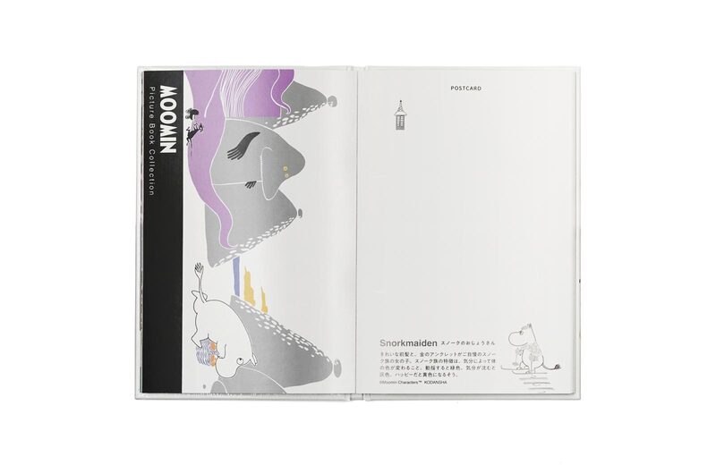 MOOMIN Postcard Book - Tove Jansson | moom bookshop - art books