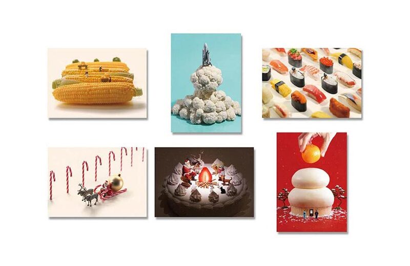 作家　ミニチュア　1/6 手紙持つお手 MINIATURE LIFE POSTCARD BOOK - Tatsuya Tanaka | moom bookshop