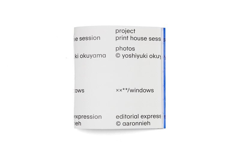 xx** / windows - Yoshiyuki Okuyama | moom bookshop - art books and