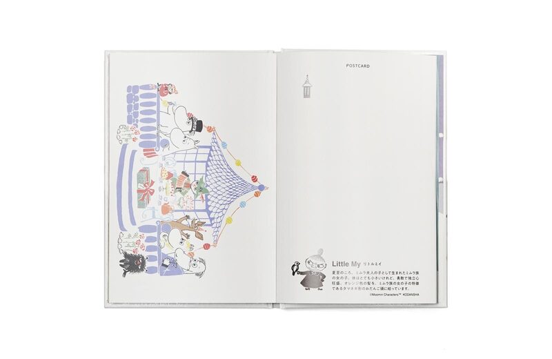 MOOMIN Postcard Book - Tove Jansson | moom bookshop - art books