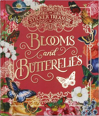 The Sticker Treasury of Blooms and Butterflies (9781923049901)