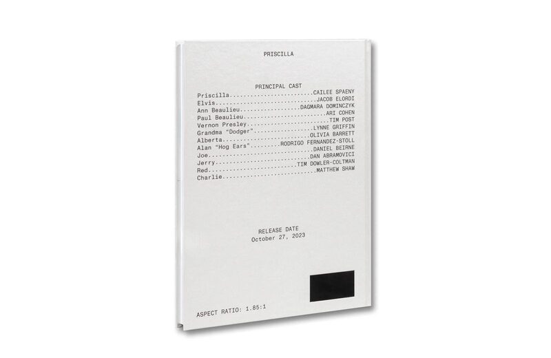 Priscilla Screenplay Book - Sofia Coppola | moom bookshop - art