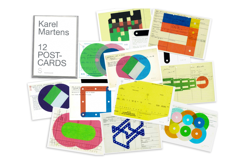 12 Postcards Set - Karel Martens | moom bookshop - art books and