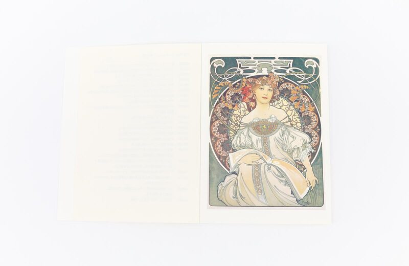 postcard book: Alphonse Mucha (New Edition) - Alphonse Mucha