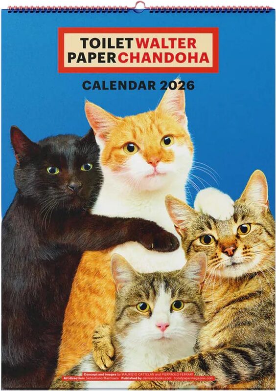Toiletpaper Calendar 2026 (9788862088473)
