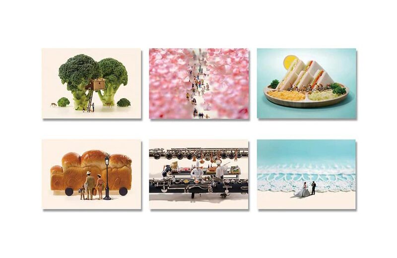 MINIATURE LIFE POSTCARD BOOK - Tatsuya Tanaka | moom bookshop