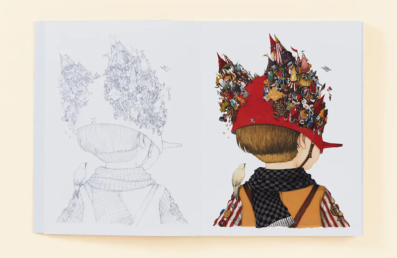 junaida 絵本・作品集 4冊セット 『IMAGINARIUM』『世界』 IMAGINARIUM - junaida | moom bookshop - art books and magazines