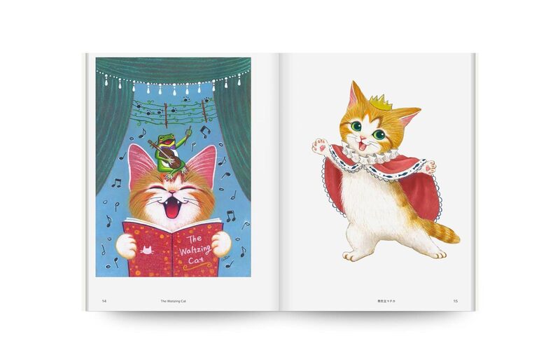 霜田有沙画集 猫のマチカと仲間たち - 霜田有沙 | moom bookshop