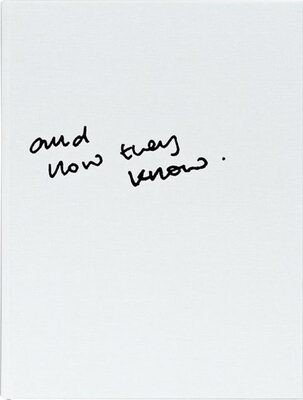 and now they know (9783958293120)