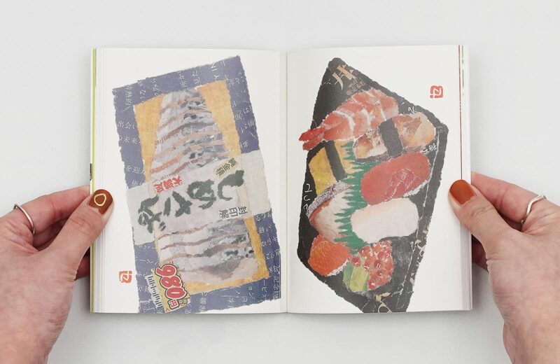 The 91-Year-Old Setsu's Newspaper Collage Postcard Book - Setsu