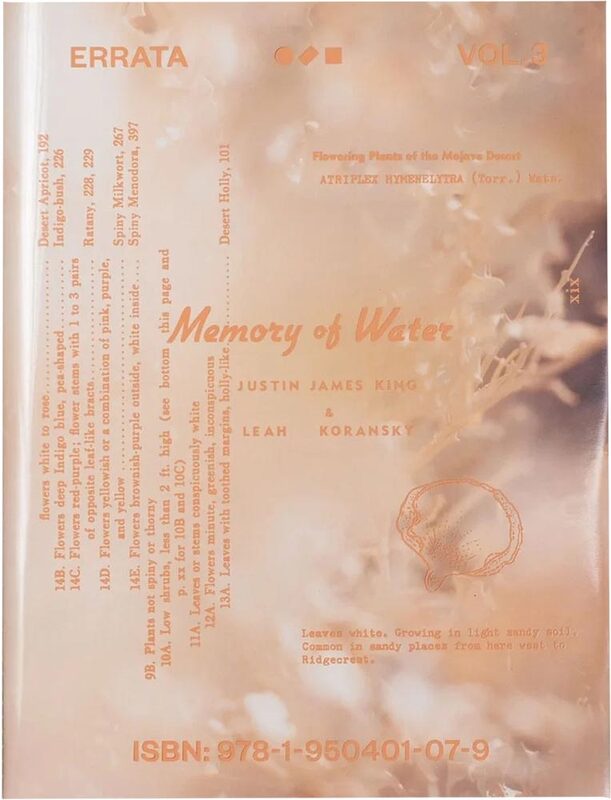 Errata Vol.3: Memory of Water (9781950401079)
