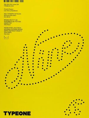 TYPEONE #09: The Packaging Design, Food and Typography Issue
