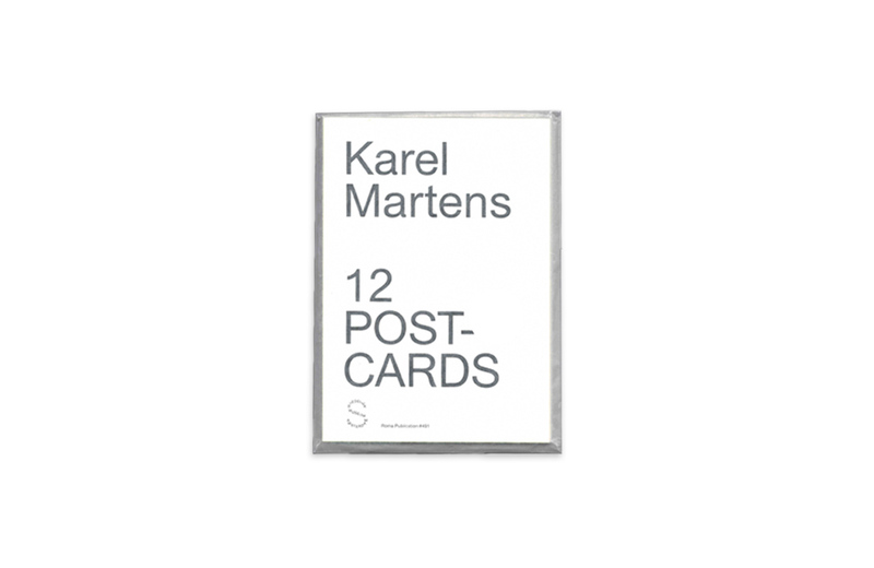 12 Postcards Set - Karel Martens | moom bookshop - art books and