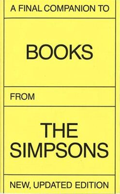 A Final Companion To Books From The Simpsons (9783906213248)